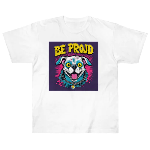 Be proudわんちゃんバンドT Heavyweight T-Shirt