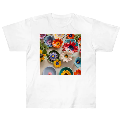 🍽かわいいアクセサリーたち🌺 Heavyweight T-Shirt