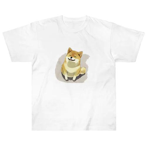 柴犬のえーあいくん ヘビーウェイトTシャツ