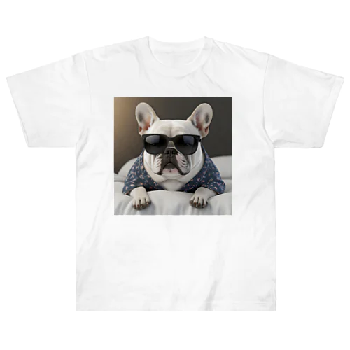 おやすみBOSS犬 Heavyweight T-Shirt