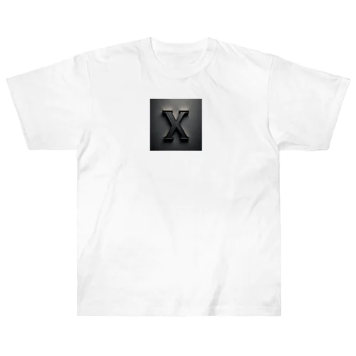 かっこよく描いたX Heavyweight T-Shirt