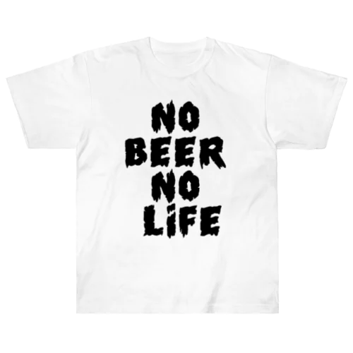 NO BEER NO LIFE #03 Heavyweight T-Shirt