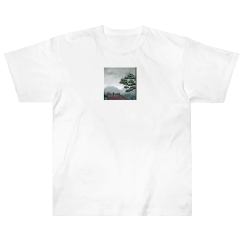 梅雨の庭 Heavyweight T-Shirt