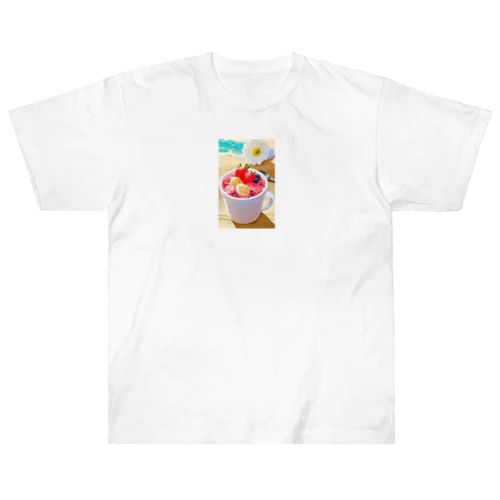 夏のデザート‪𓂃 𓈒𓏸 Heavyweight T-Shirt