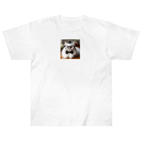 猫教授 Heavyweight T-Shirt