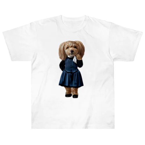 愛犬コスチューム：れあ＠チワプー Heavyweight T-Shirt