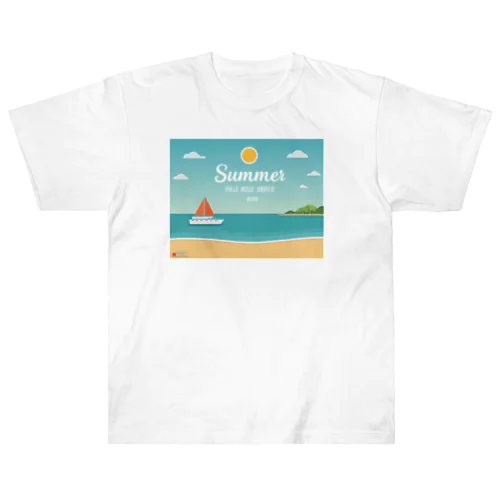 夏！Summer！ Heavyweight T-Shirt