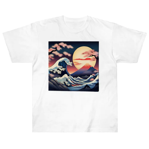 浮世絵 ヘビーウェイトTシャツ