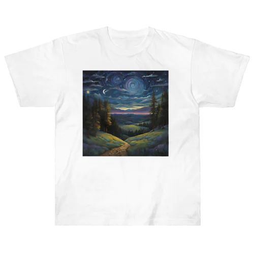 星明かり Heavyweight T-Shirt