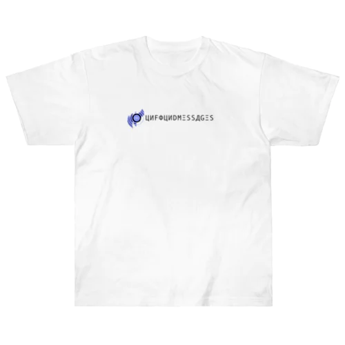 Unfound Messages 018-H-W-silhouette ヘビーウェイトTシャツ