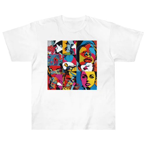 ポップアート Heavyweight T-Shirt