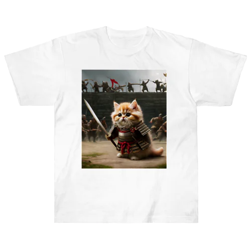 剣もつねこ ヘビーウェイトTシャツ