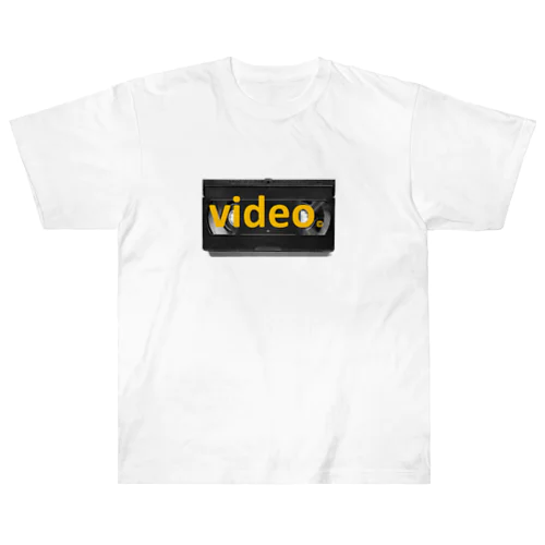 video ヘビーウェイトTシャツ