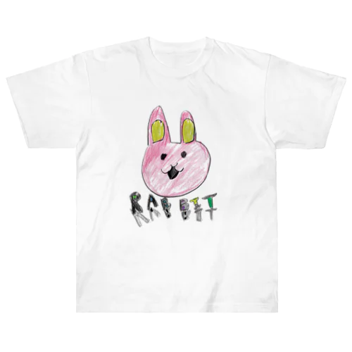 RABBIT（ウサギ） ヘビーウェイトTシャツ