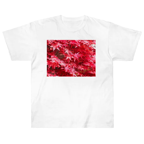 鮮やかなもみじ Heavyweight T-Shirt