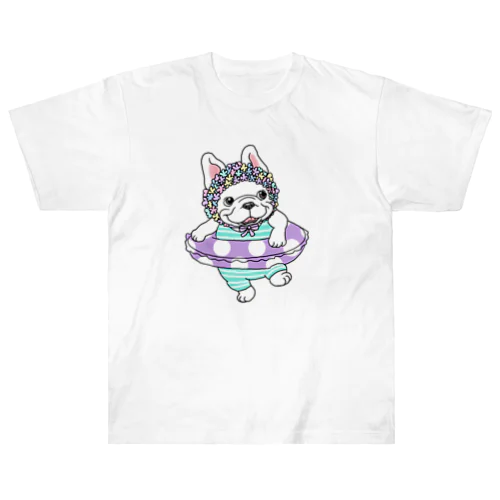 わーい、夏だよー！のフレブルちゃん。 Heavyweight T-Shirt