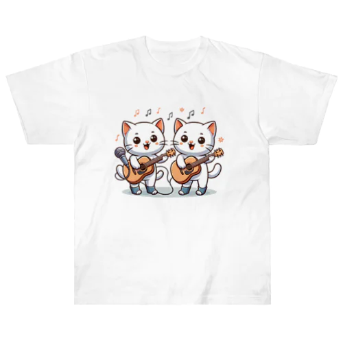 ねこコーラス 12 ヘビーウェイトTシャツ