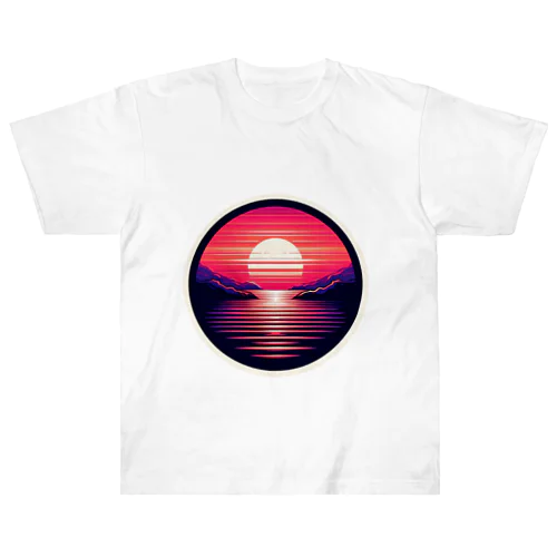 sun set ヘビーウェイトTシャツ