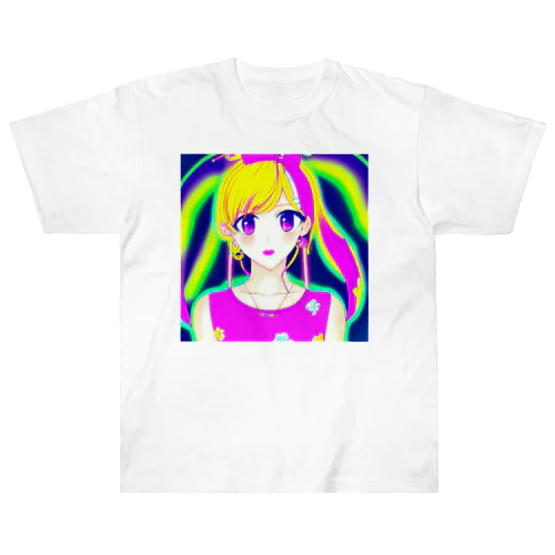 きゅぴきゅぴ★金髪アイドル ヘビーウェイトTシャツ