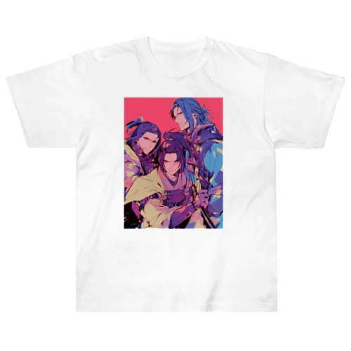 3人の戦国武将3019 ヘビーウェイトTシャツ