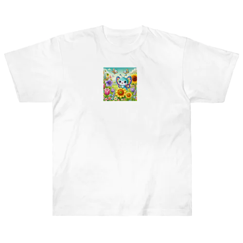 🦋ちょうちょの大冒険グッズコレクション🌼✨ ヘビーウェイトTシャツ