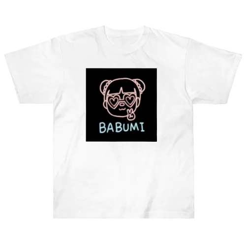 ネオンバブみちゃん Heavyweight T-Shirt
