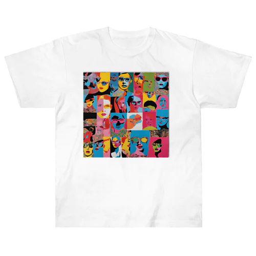 ポップアート Heavyweight T-Shirt