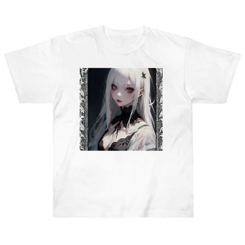 美少女【61】 Heavyweight T-Shirt