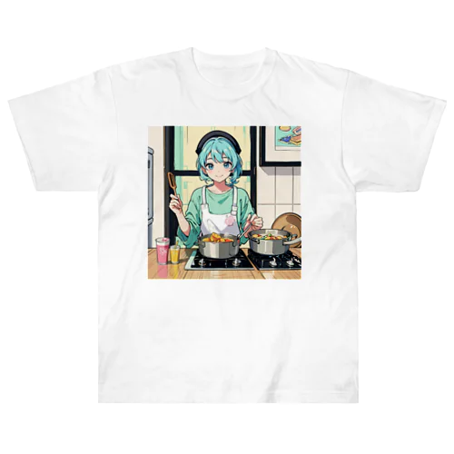 魔法料理研究家少女 Heavyweight T-Shirt