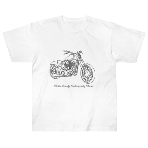 motorbike① ヘビーウェイトTシャツ