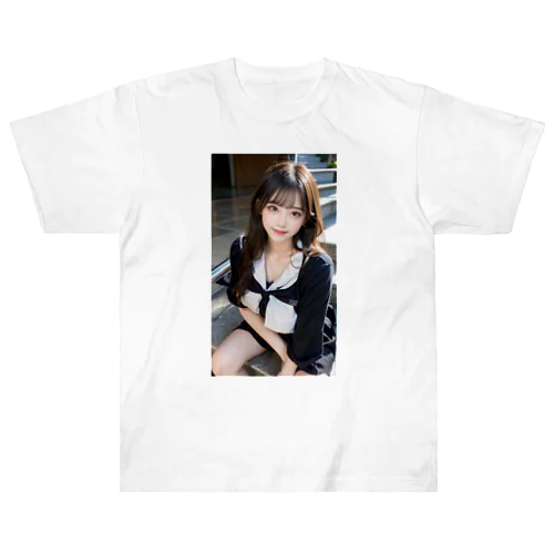 AI美女11 ヘビーウェイトTシャツ