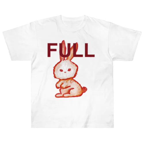 100% Full power全力兎 ヘビーウェイトTシャツ