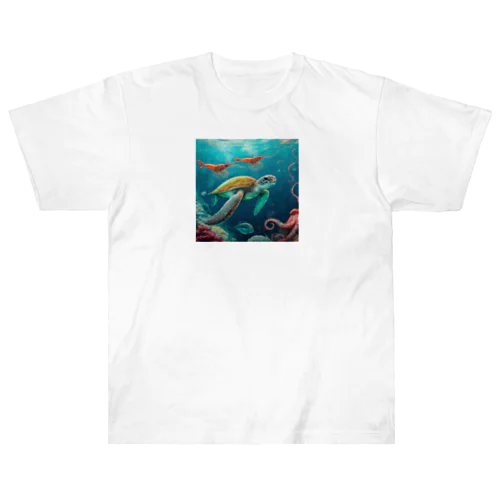 海亀 ヘビーウェイトTシャツ