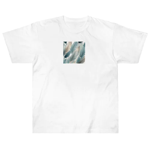 美しい羽のイラスト Heavyweight T-Shirt