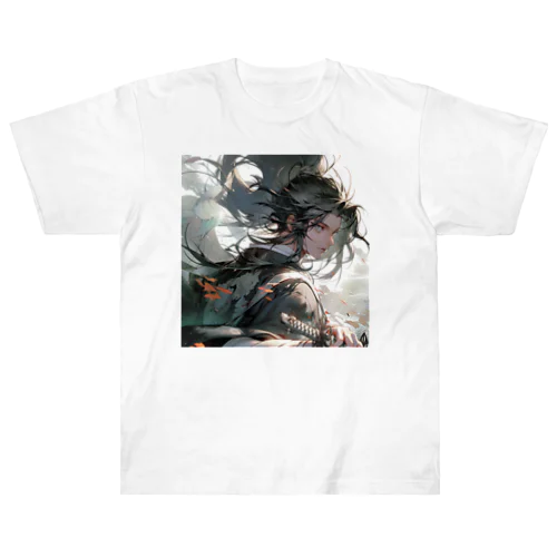 風の戦士 Heavyweight T-Shirt