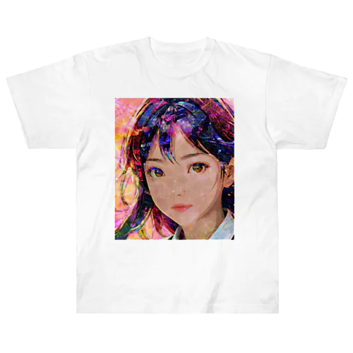 美少女 digi-girl-001 ヘビーウェイトTシャツ