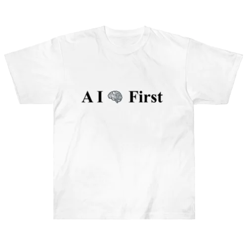 AI First Heavyweight T-Shirt