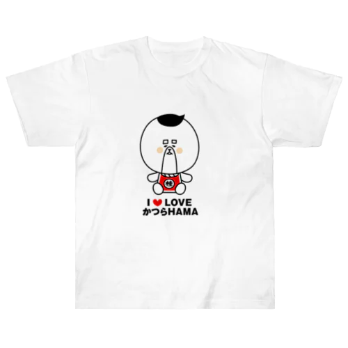 土佐弁を喋るかつらHAMA Heavyweight T-Shirt