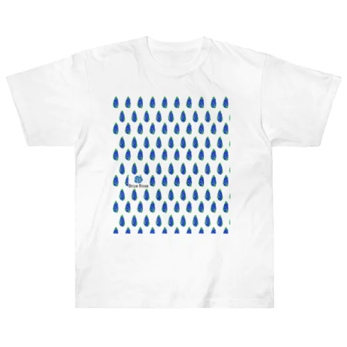 simple blue ヘビーウェイトTシャツ