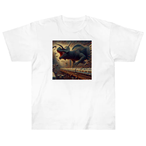 恐竜にはなれなかった Heavyweight T-Shirt