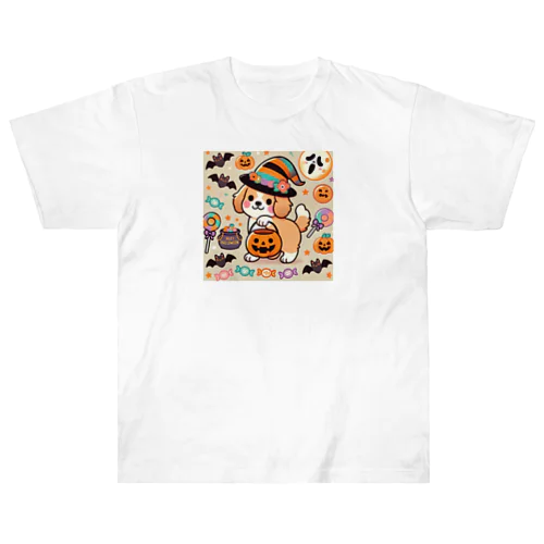 ハロウィンドッグ Heavyweight T-Shirt