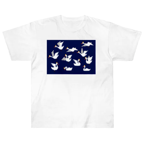 白鳥の王子  ヘビーウェイトTシャツ