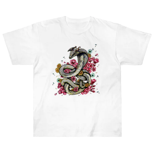 桜花爛漫 Heavyweight T-Shirt