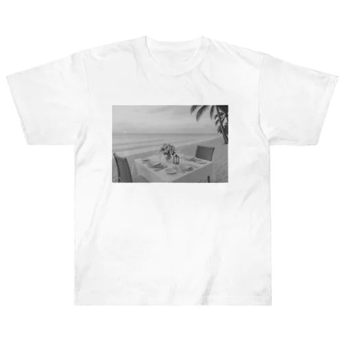美しい南の島の風景 Heavyweight T-Shirt