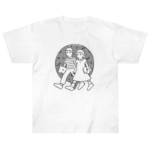 paperboy&girl ヘビーウェイトTシャツ