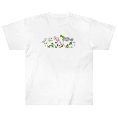 雪割草 Heavyweight T-Shirt