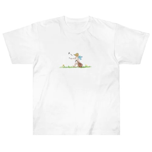 はらぺこ天使（singing） Heavyweight T-Shirt