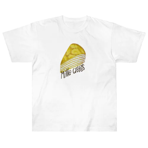 mille crepes ミルクレープ 075 ヘビーウェイトTシャツ