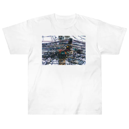 タイの引き留め具 Heavyweight T-Shirt