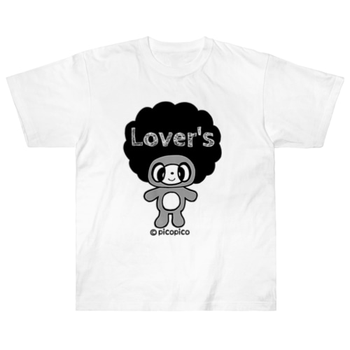 lovers アフロベアー Heavyweight T-Shirt